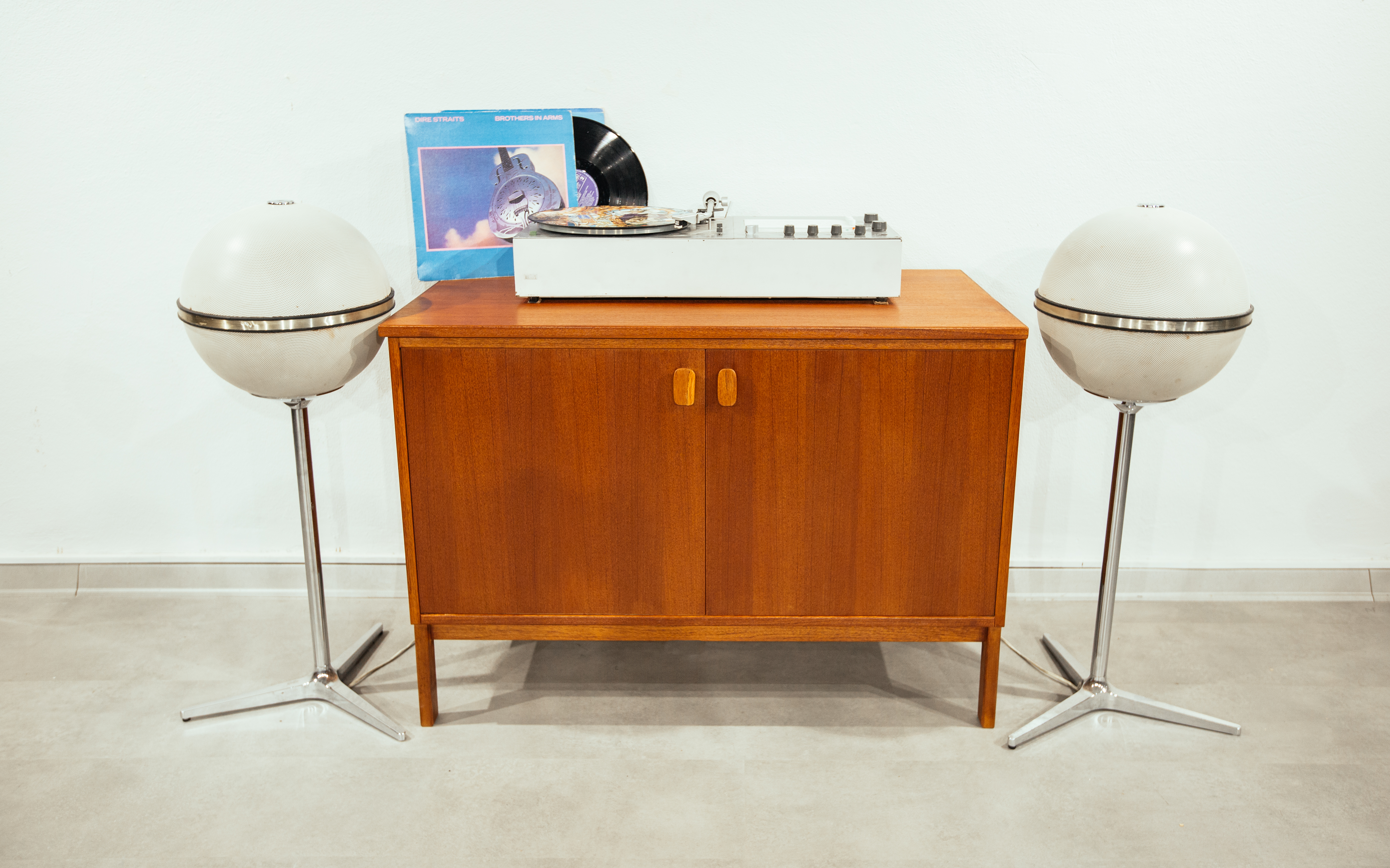 1960s , teak ağacı mini konsol